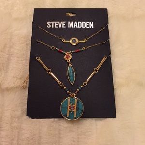 Steve Madden set of 3 Necklace